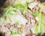☆甘辛たれで♪キャベツ・豚バラ肉炒め☆作り方4写真