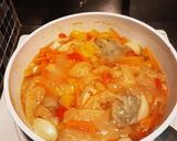 ポン酢で！すっぱ美味しい冷凍ストック鍋作り方5写真