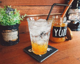 おうちカフェ❤️柚子サワー(柚子茶)作り方9写真