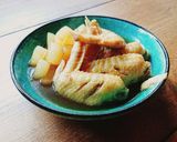 ほっこり❤️鶏大根作り方4写真
