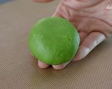 抹茶の粒あんぱん作り方13写真