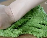 抹茶の粒あんぱん作り方4写真