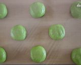 抹茶の粒あんぱん作り方14写真