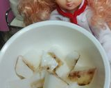 リカちゃん♡長芋のミートソース炒めꕤ*.作り方2写真