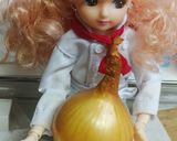 リカちゃん♡長芋のミートソース炒めꕤ*.作り方3写真