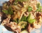 5分で出来る塩だれ肉野菜炒め丼作り方5写真