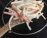 大家族スペシャル大根の皮かき揚げ作り方8写真