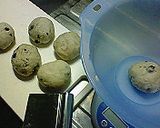 クリームチーズ入り✿ブルーベリーベーグル作り方4写真