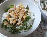 朝から手軽に焼き魚！お魚丼！作り方4写真
