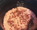 すぐ炊いちゃう、我が家風、お米のお赤飯。作り方5写真