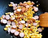 ☆にんにくバター醤油チャーハン☆作り方3写真