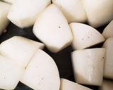アムウェイの鍋で豚バラと大根の炒め煮作り方5写真