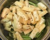 小松菜の煮浸し作り方15写真
