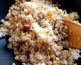 ☆にんにくバター醤油チャーハン☆作り方5写真