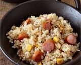 ☆にんにくバター醤油チャーハン☆作り方7写真