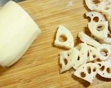 鶏と丸ごと蓮根のポタージュ作り方1写真