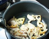 鶏と丸ごと蓮根のポタージュ作り方6写真