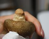 ギー薫るガーリックしいたけ作り方1写真