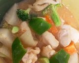 全てレンジ鶏胸肉と根菜の飯泥棒な蒸し煮作り方14写真