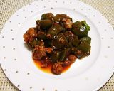 ピーマンと挽肉の甘酢ケチャップ炒め作り方5写真