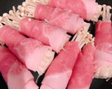 お弁当の一品肉巻き榎木作り方1写真