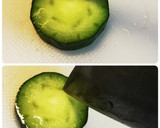 ちくわときゅうりでチェーン風飾り切り作り方3写真