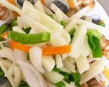 全てレンジ青椒肉絲風ケチャップ炒め作り方10写真