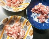 全てレンジわさびソースで豚平焼き風作り方8写真