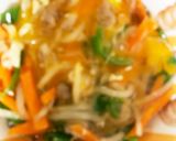 全てレンジわさびソースで豚平焼き風作り方14写真