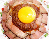 ステーキ宮のたれで絶品ローストビーフ丼作り方9写真