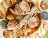 全てレンジ豚こま根菜春雨ストロガノフ炒風作り方11写真