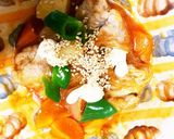 全てレンジ豚こま根菜春雨ストロガノフ炒風作り方16写真