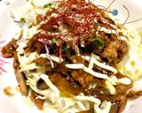 卵がとろ〜り豚マヨ丼作り方8写真