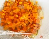 全てレンジなす豆腐まるで肉まんドーム蒸し作り方2写真