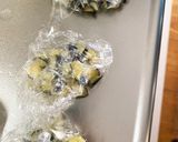 全てレンジなす豆腐まるで肉まんドーム蒸し作り方4写真
