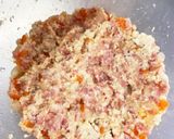 全てレンジなす豆腐まるで肉まんドーム蒸し作り方5写真