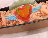 ささみカツと鮭弁当 中学生 詰め方作り方2写真