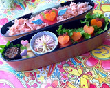 ささみカツと鮭弁当 中学生 詰め方作り方9写真
