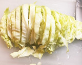 母の味♪材料2つ！簡単キャベツの卵とじ作り方3写真