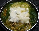 おひとり鍋！サバまぐろ☆カレーチーズ風味作り方4写真