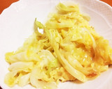 母の味♪材料2つ！簡単キャベツの卵とじ作り方9写真