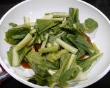 簡単！ハンバーグと小松菜のクリーム煮作り方2写真