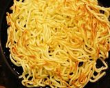 キャベツ小松菜塩焼きそば作り方4写真