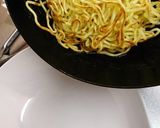 キャベツ小松菜塩焼きそば作り方5写真
