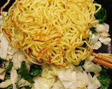 キャベツ小松菜塩焼きそば作り方7写真