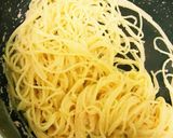 簡単!材料4つでお店の味☆明太子パスタ♪作り方3写真