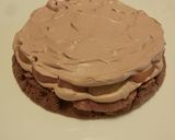 りんごのチョコレートケーキ作り方6写真