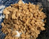 鶏そぼろ&炒り玉子の丼作り方2写真