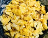鶏そぼろ&炒り玉子の丼作り方3写真
