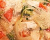 タップリ野菜の豆乳味噌スープ作り方5写真